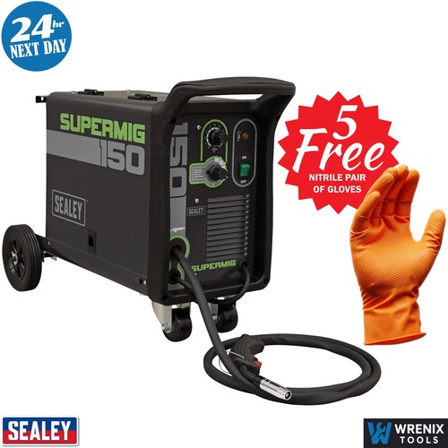 Sealey supermig150 gas gasless - sealey,
