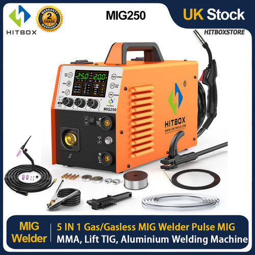 Hitbox 250amp 6in1 pulse mig - 6in1,